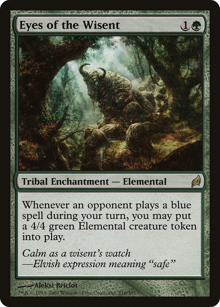 2007 Magic: The Gathering Lorwyn 2007 Magic: The Gathering Lorwyn #210 trading card