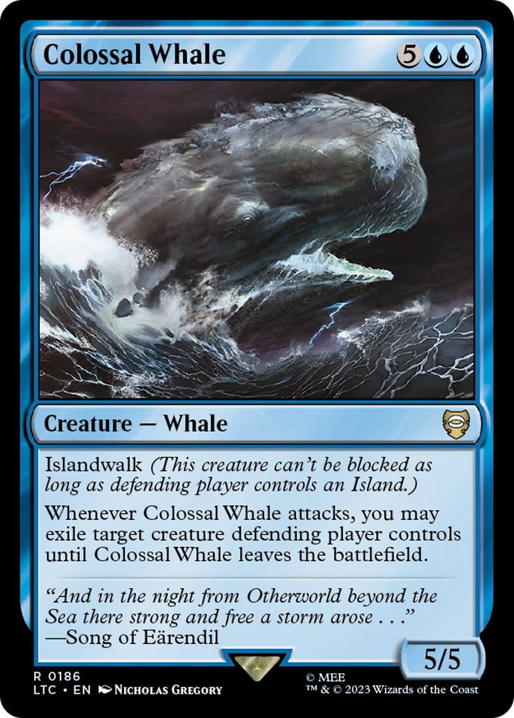 2023 Magic: The Gathering Tales of Middle-earth 2023 Magic: The Gathering Tales of Middle-earth #186 trading card