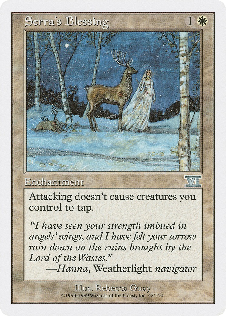 1999 Magic: The Gathering Classic Sixth Edition 1999 Magic: The Gathering Classic Sixth Edition #42 trading card