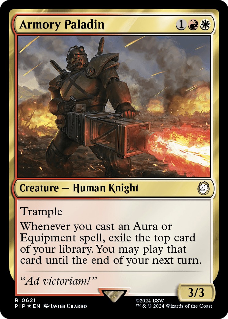 2024 Magic: The Gathering Fallout 2024 Magic: The Gathering Fallout #621 trading card