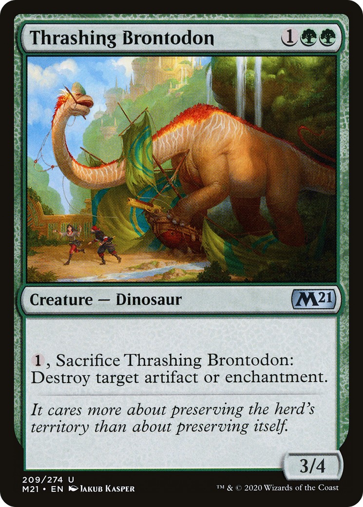 Thrashing Brontodon - Image 1