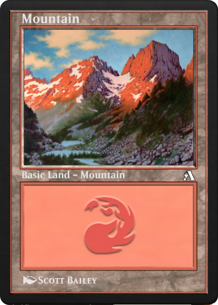2018 Magic: The Gathering Arena New Player Experience Mountain #16 trading card