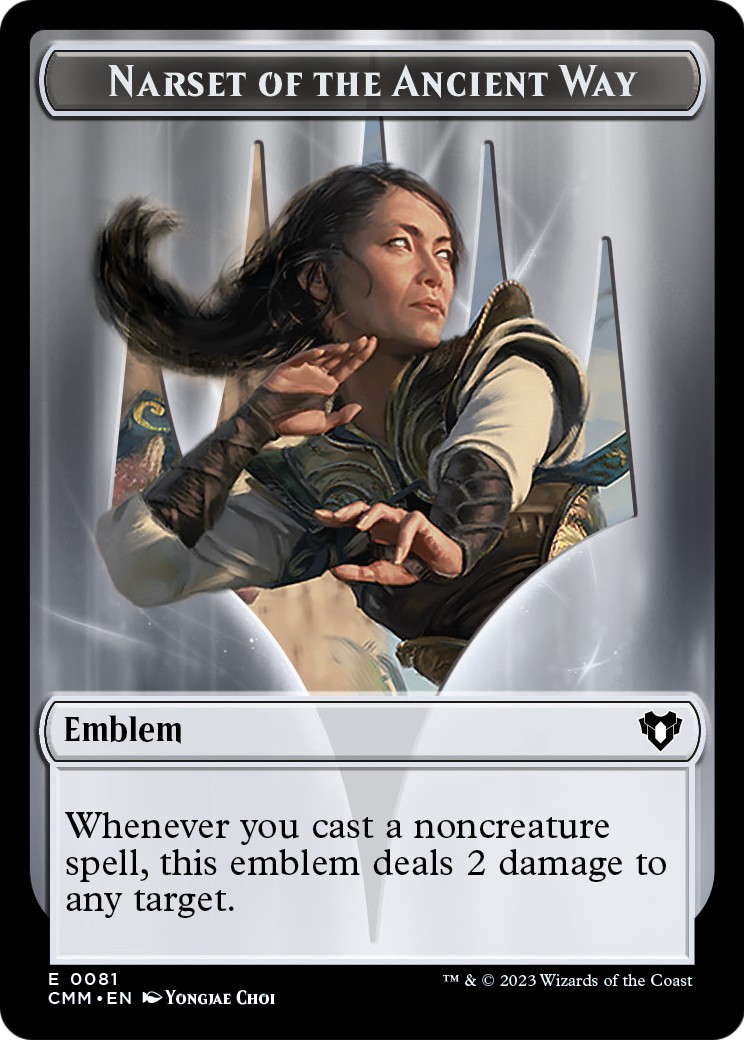 Narset of the Ancient Way Emblem - Image 1