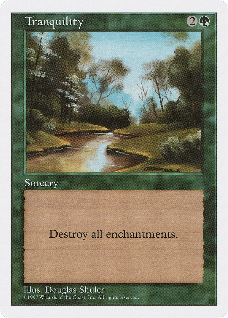 Tranquility (Common · Normal) · 1997 · Fifth Edition