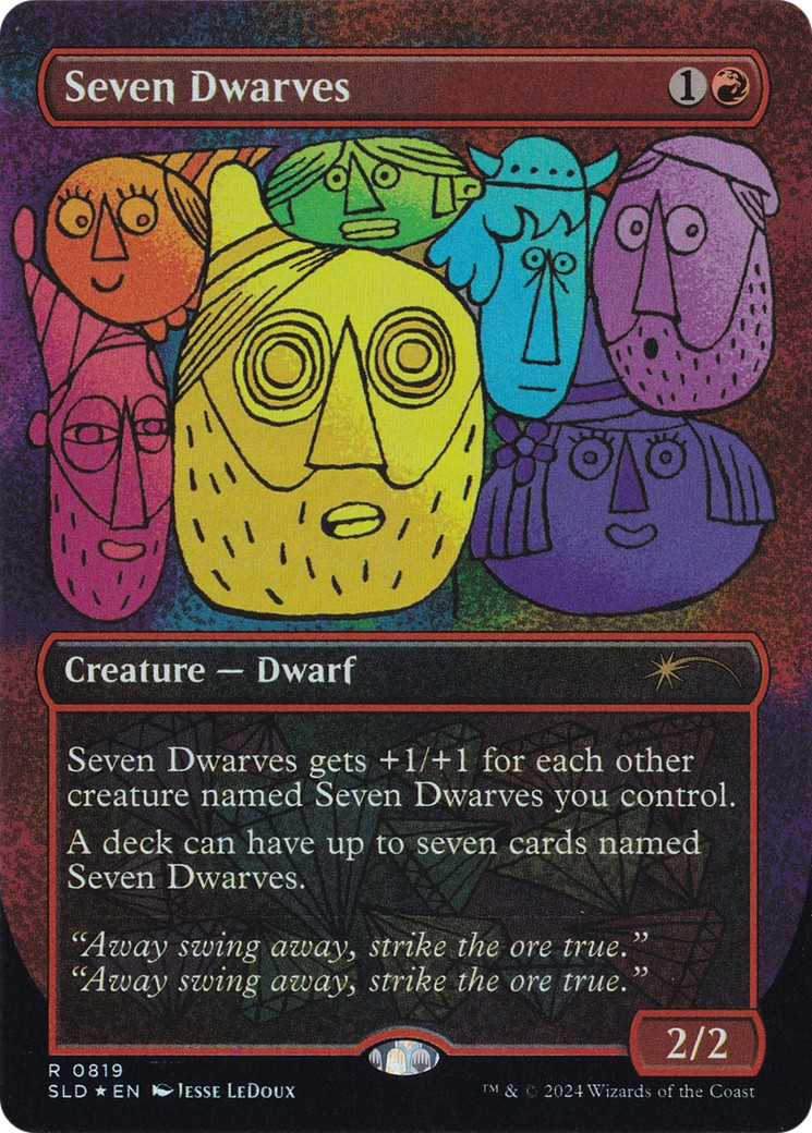 2025 Magic: The Gathering Secret Lair Drop 2025 Magic: The Gathering Secret Lair Drop #819 trading card