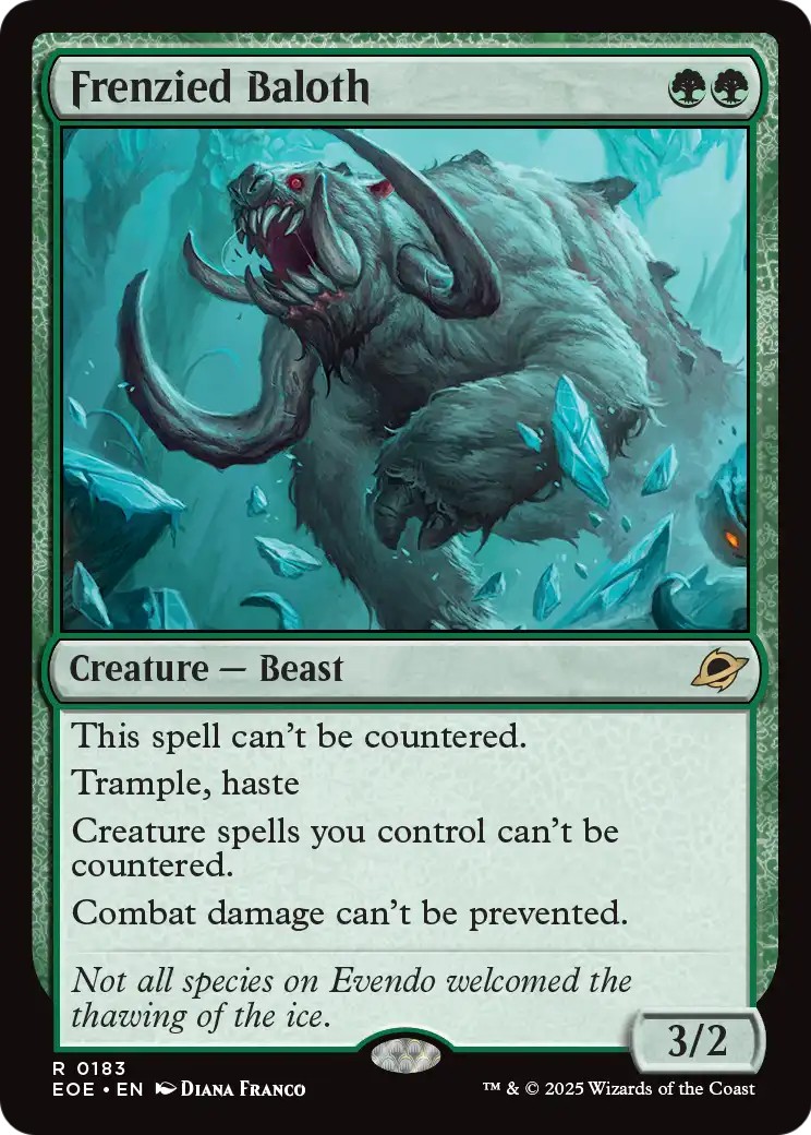 2025 Magic: The Gathering Edge of Eternities 2025 Magic: The Gathering Edge of Eternities #183 trading card