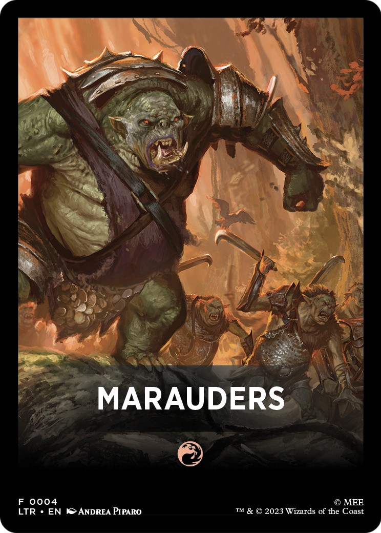 2023 Magic: The Gathering Tales of Middle-earth Front Cards Marauders #4 trading card