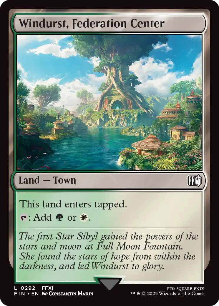 2025 Magic: The Gathering Final Fantasy 2025 Magic: The Gathering Final Fantasy #292 trading card