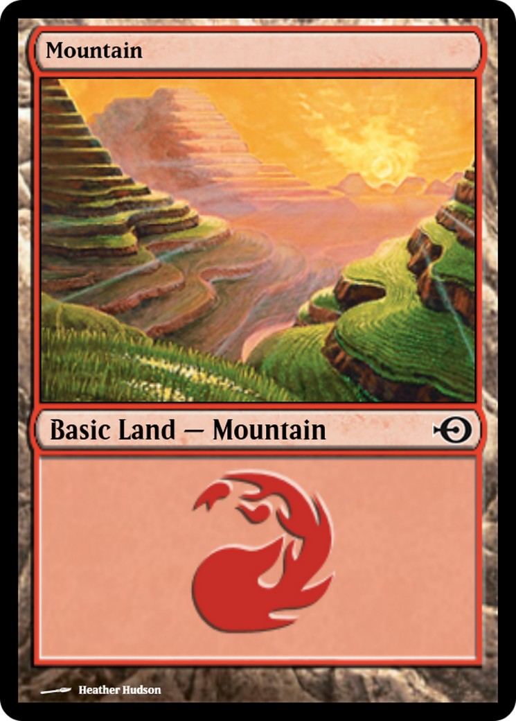 2003 Magic: The Gathering Magic Online Promos Mountain #243 trading card