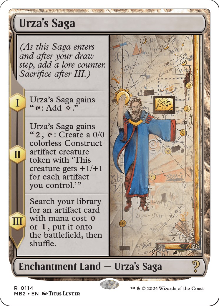 2024 Magic: The Gathering Mystery Booster 2 2024 Magic: The Gathering Mystery Booster 2 #114 trading card