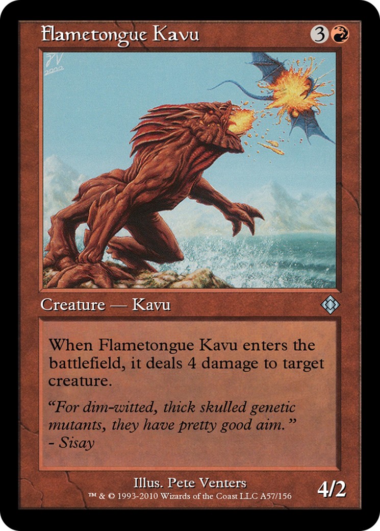Flametongue Kavu - Image 1