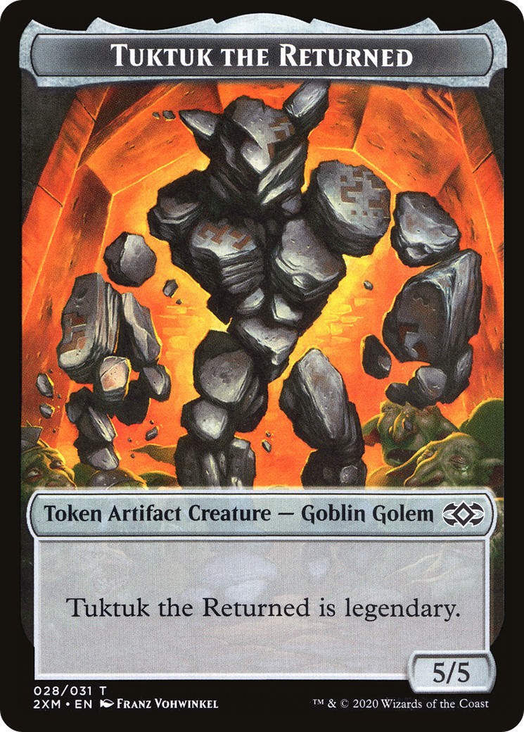 2020 Magic: The Gathering Double Masters Tokens 2020 Magic: The Gathering Double Masters Tokens #28 trading card