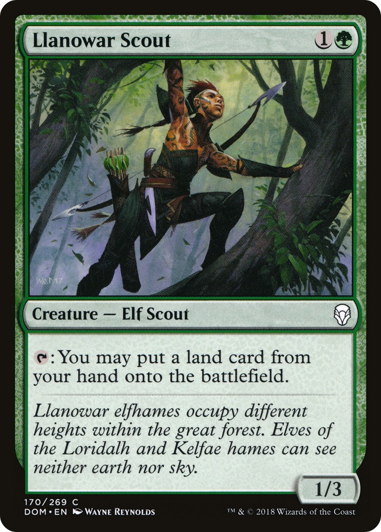 Llanowar Scout - Image 1
