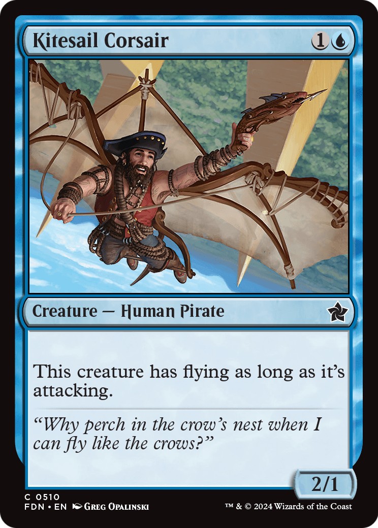 2024 Magic: The Gathering Foundations 2024 Magic: The Gathering Foundations #510 trading card