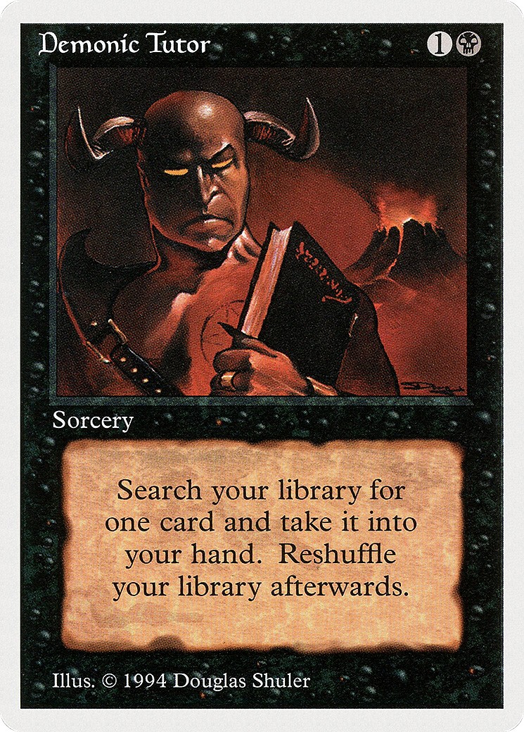 Demonic Tutor - Image 1