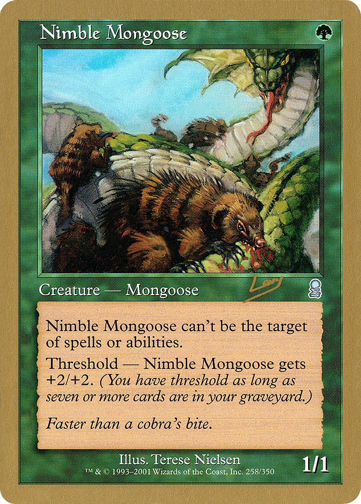 2002 Magic: The Gathering World Championship Decks 2002 Magic: The Gathering World Championship Decks #rl258 trading card
