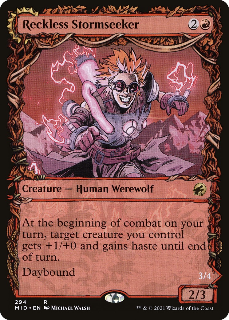 Reckless Stormseeker // Storm-Charged Slasher - Image 1