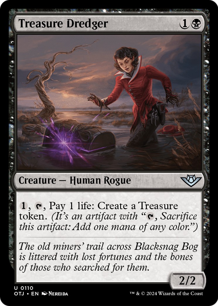 2024 Magic: The Gathering Outlaws of Thunder Junction 2024 Magic: The Gathering Outlaws of Thunder Junction #110 trading card