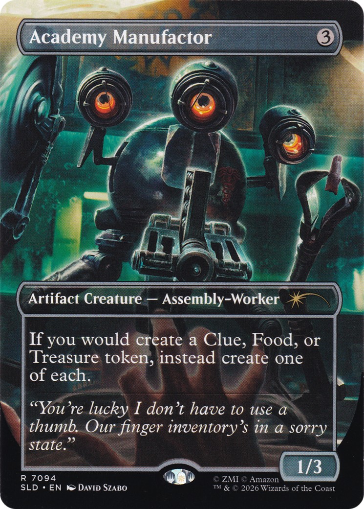 2026 Magic: The Gathering Secret Lair Drop 2026 Magic: The Gathering Secret Lair Drop #7094 trading card