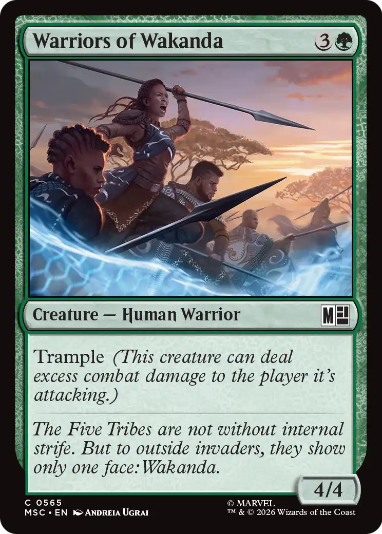 2026 Magic: The Gathering Marvel Super Heroes 2026 Magic: The Gathering Marvel Super Heroes #565 trading card