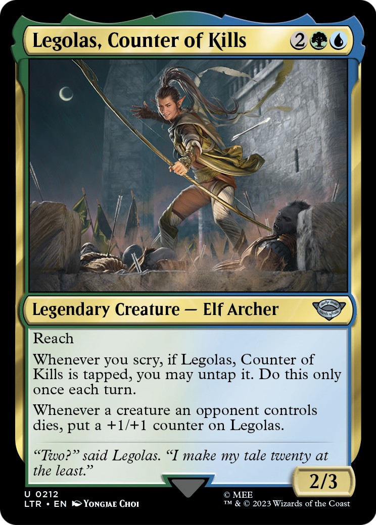 Legolas, Counter of Kills - Image 1