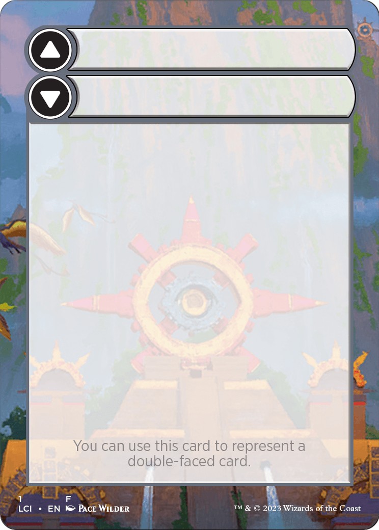 Double-Faced Substitute Card - Image 1