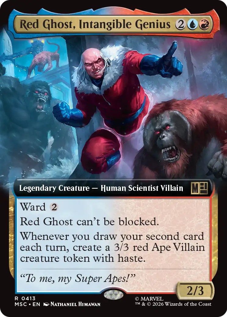 2026 Magic: The Gathering Marvel Super Heroes 2026 Magic: The Gathering Marvel Super Heroes #413 trading card