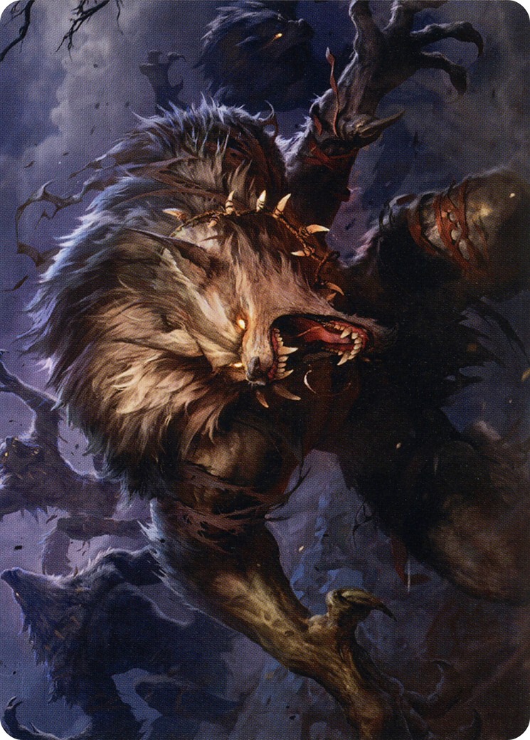 2021 Magic: The Gathering Midnight Hunt Art Series 2021 Magic: The Gathering Midnight Hunt Art Series #45 trading card