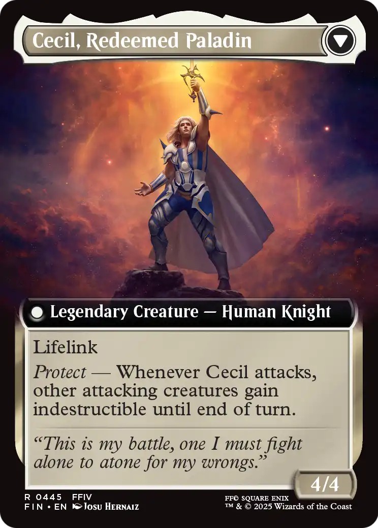 Cecil, Dark Knight // Cecil, Redeemed Paladin thumbnail 2