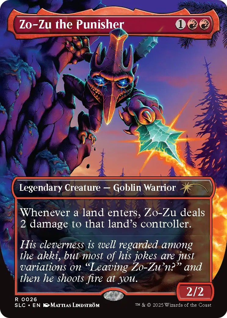 2025 Magic: The Gathering Secret Lair Countdown 2025 Magic: The Gathering Secret Lair Countdown #26 trading card