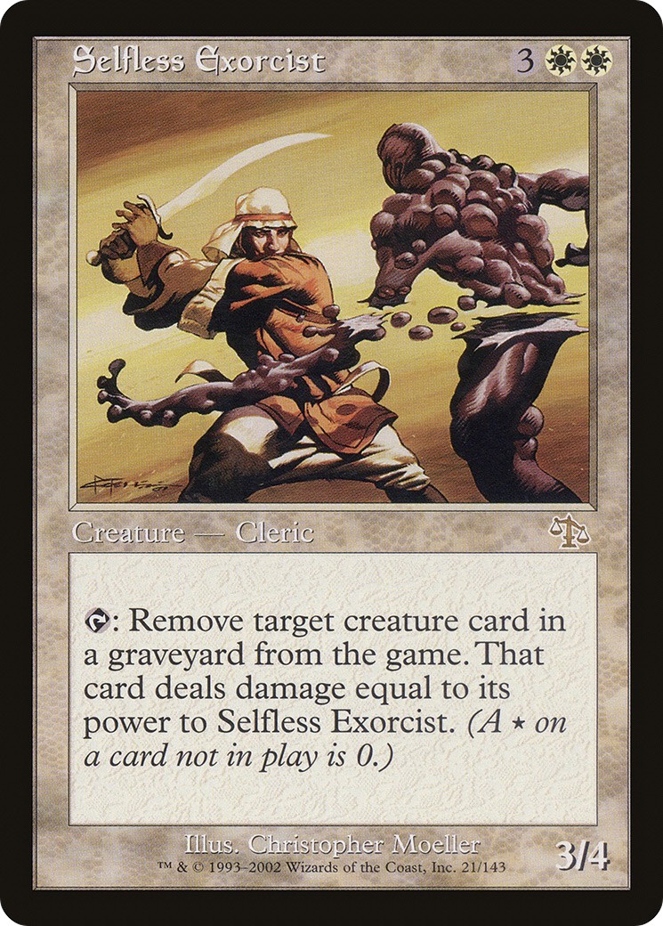 2002 Magic: The Gathering Judgment 2002 Magic: The Gathering Judgment #21 trading card