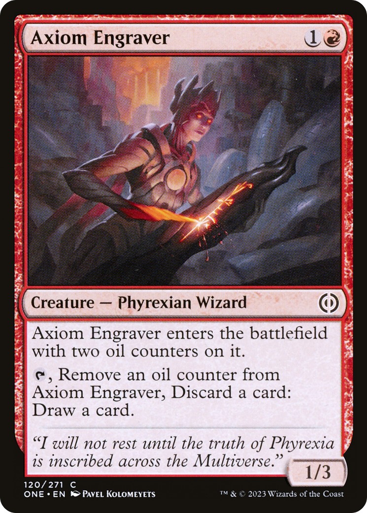 2023 Magic: The Gathering Phyrexia: All Will Be One 2023 Magic: The Gathering Phyrexia: All Will Be One #120 trading card