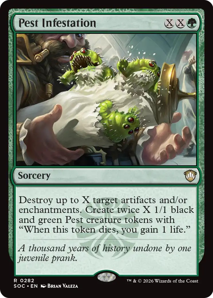 2026 Magic: The Gathering Secrets of Strixhaven 2026 Magic: The Gathering Secrets of Strixhaven #282 trading card
