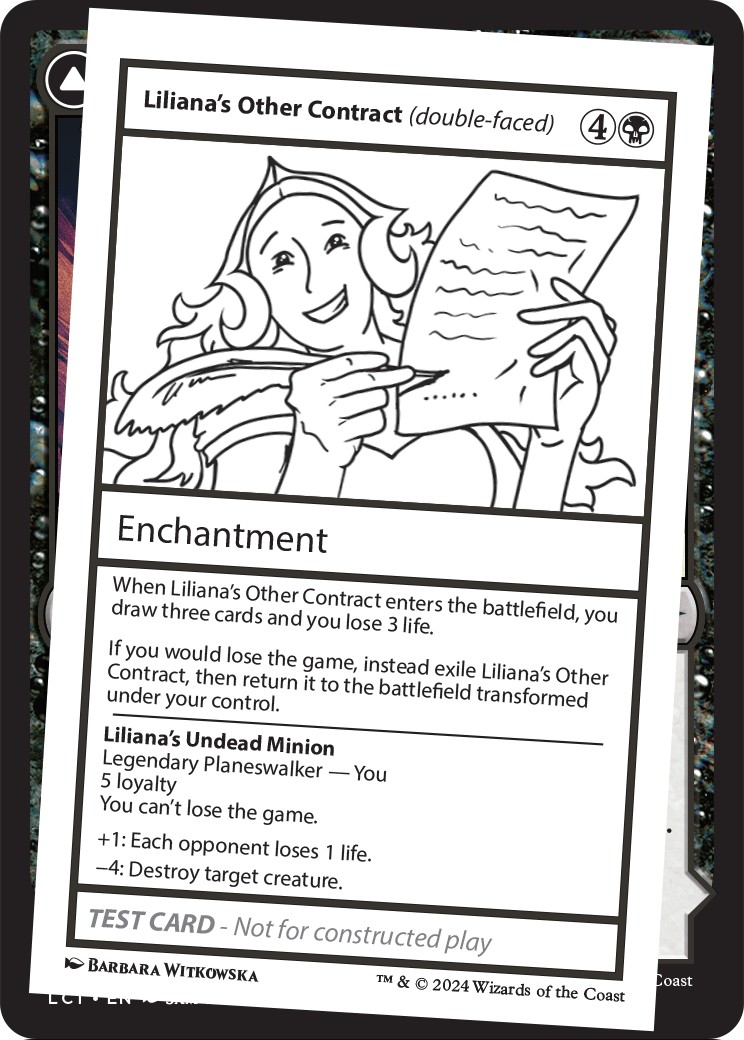 Liliana's Other Contract // Liliana's Undead Minion - Image 1