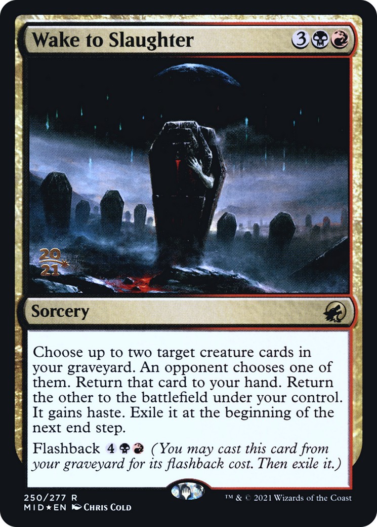 2021 Magic: The Gathering Innistrad: Midnight Hunt Promos 2021 Magic: The Gathering Innistrad: Midnight Hunt Promos #250s tra