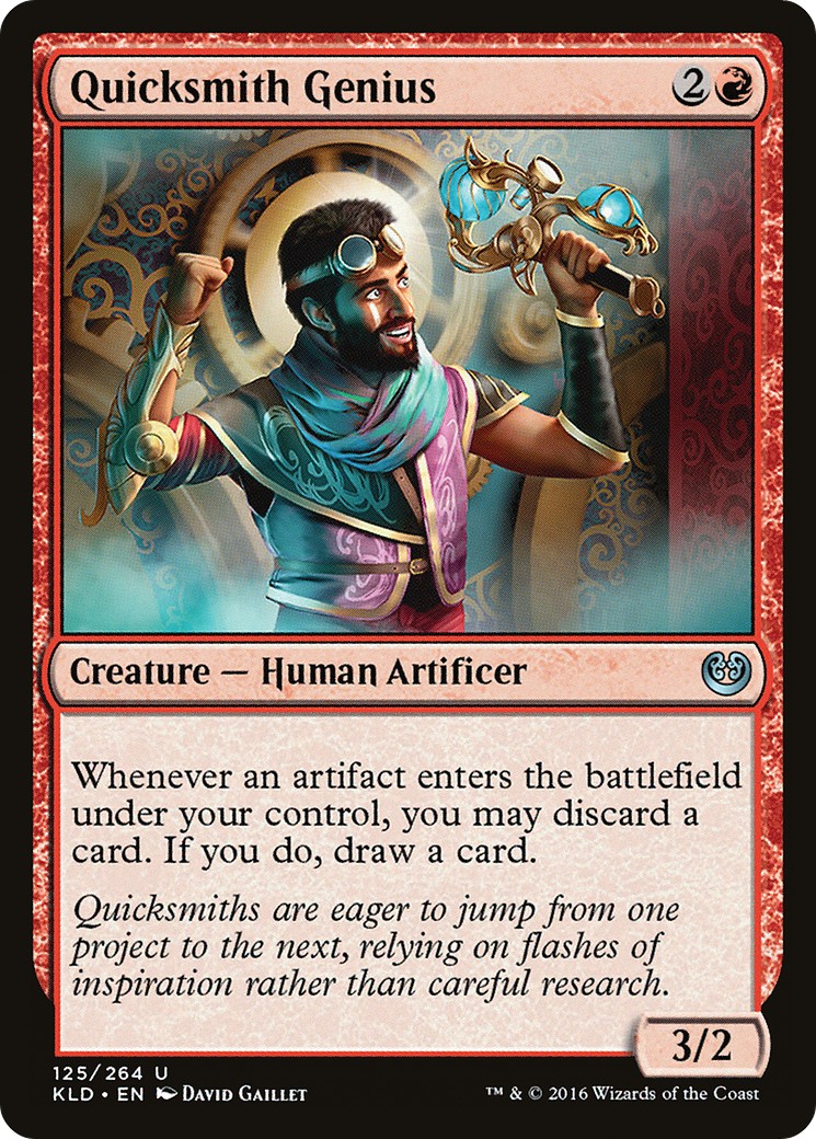 2016 Magic: The Gathering Kaladesh 2016 Magic: The Gathering Kaladesh #125 trading card
