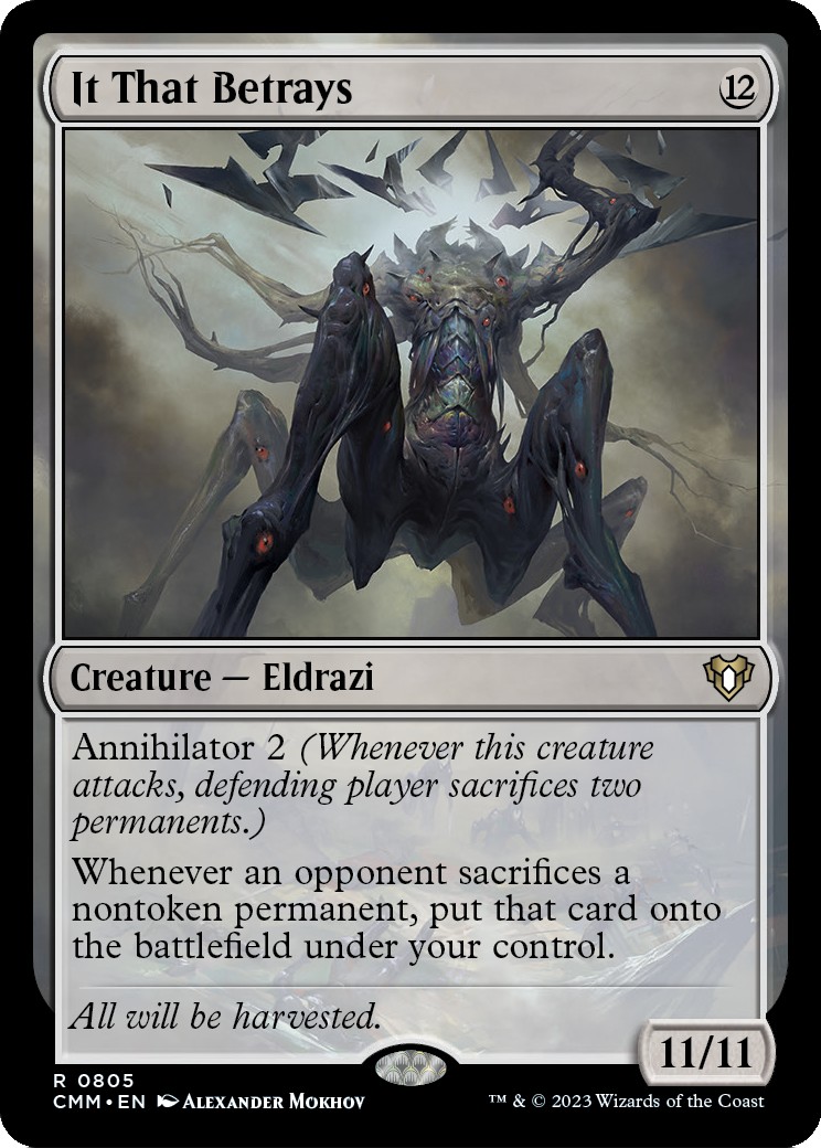 2023 Magic: The Gathering Commander Masters 2023 Magic: The Gathering Commander Masters #805 trading card