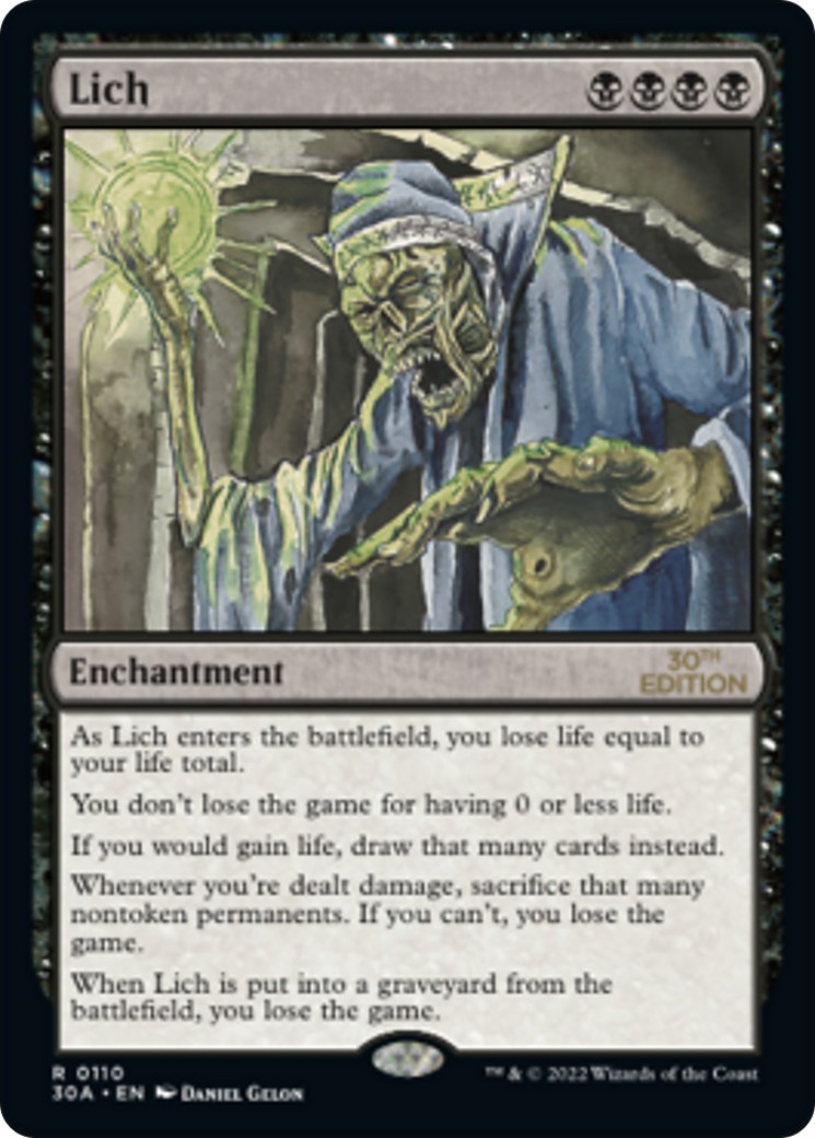 2022 Magic: The Gathering 30th Anniversary Edition 2022 Magic: The Gathering 30th Anniversary Edition #110 trading card