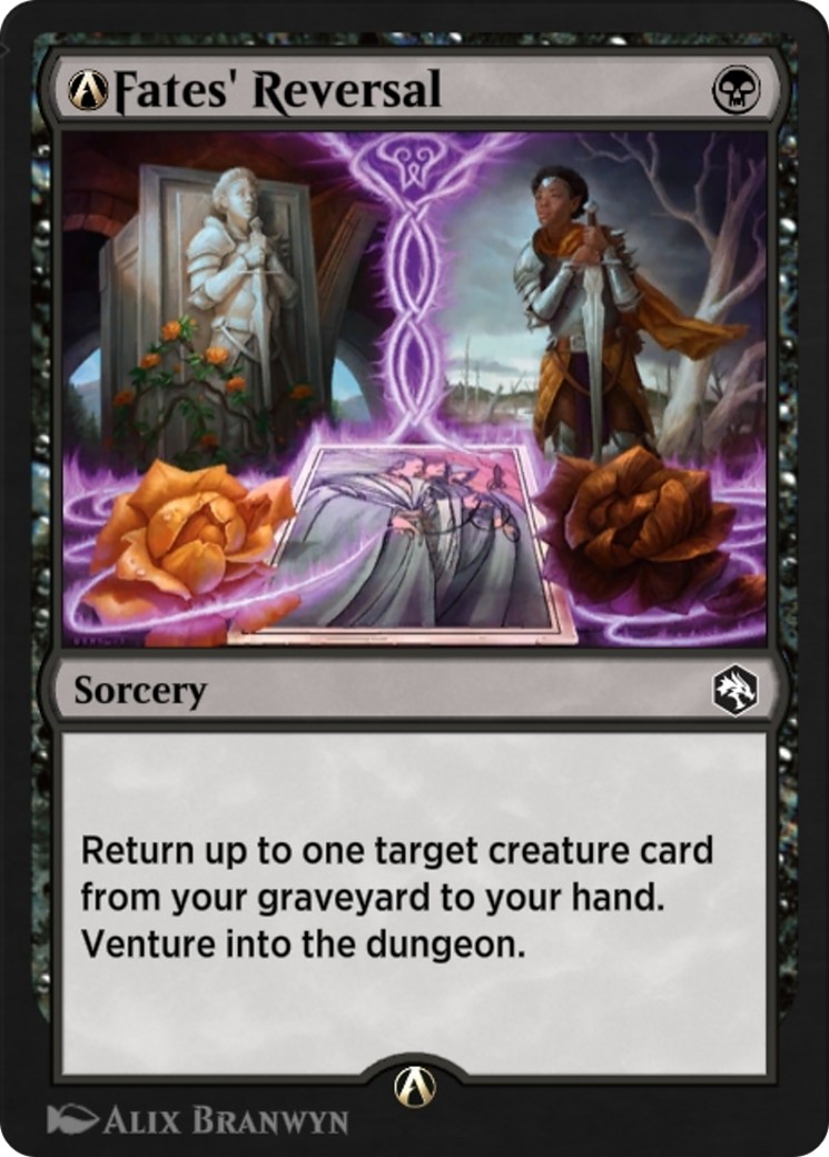 2022 Magic: The Gathering Adventures in the Forgotten Realms A-Fates' Reversal #A-102 trading card