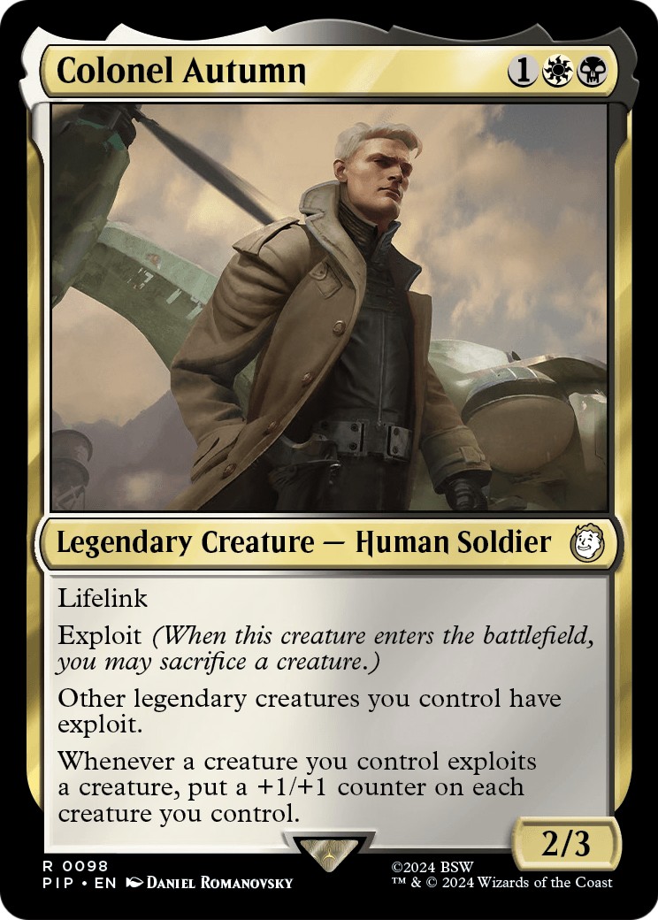 2024 Magic: The Gathering Fallout 2024 Magic: The Gathering Fallout #98 trading card