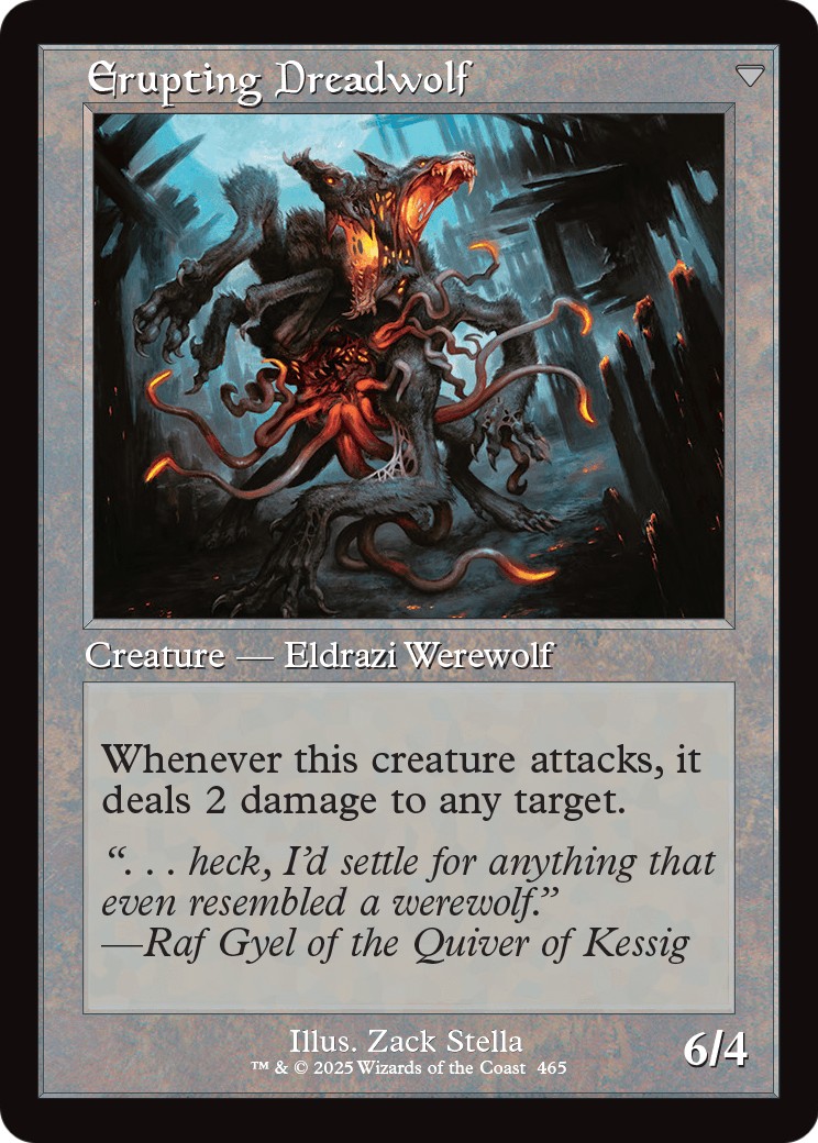 Smoldering Werewolf // Erupting Dreadwolf thumbnail 2