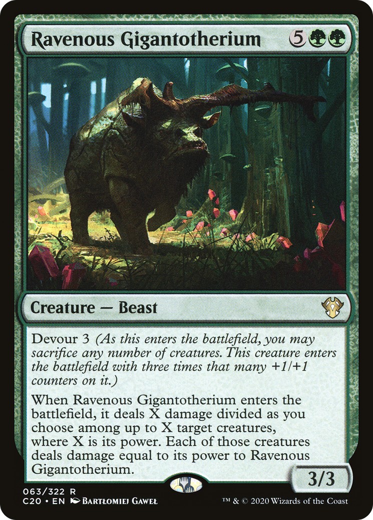 Ravenous Gigantotherium - Image 1