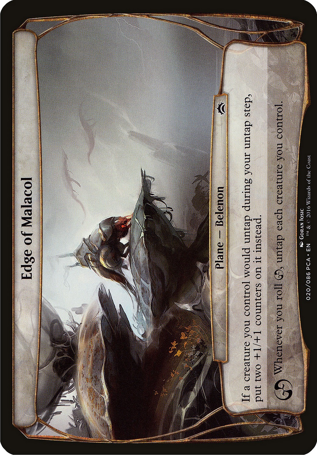 2016 Magic: The Gathering Planechase Anthology Planes 2016 Magic: The Gathering Planechase Anthology Planes #20 trading card