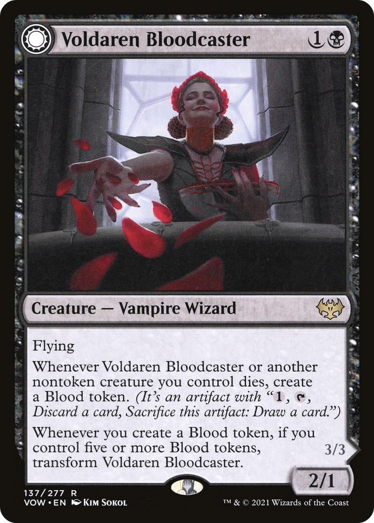 Voldaren Bloodcaster // Bloodbat Summoner - Image 1