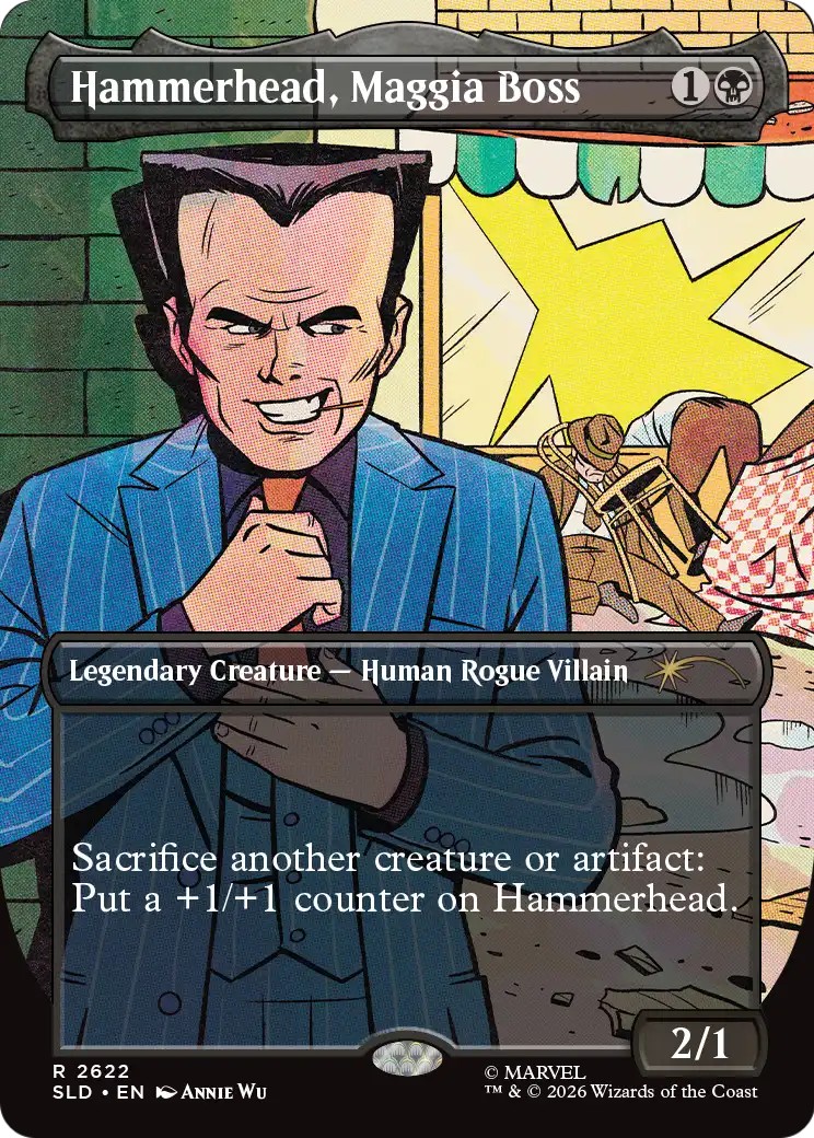 2026 Magic: The Gathering Secret Lair Drop 2026 Magic: The Gathering Secret Lair Drop #2622 trading card