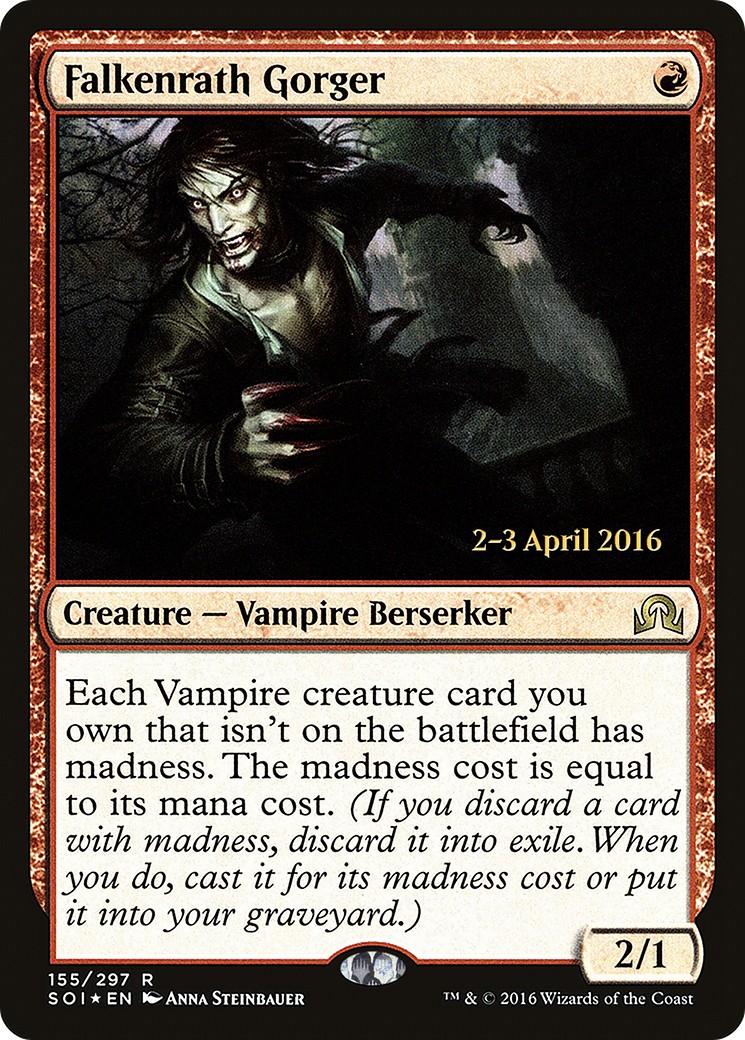 2016 Magic: The Gathering Shadows over Innistrad Promos 2016 Magic: The Gathering Shadows over Innistrad Promos #155s trading