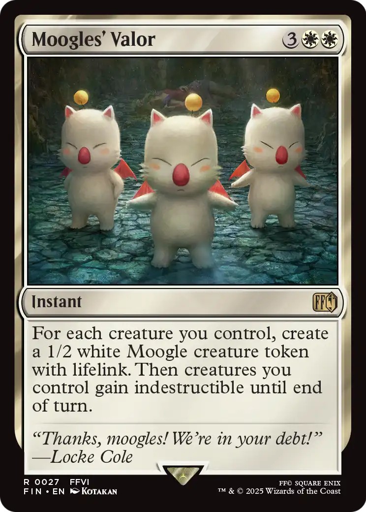 2025 Magic: The Gathering Final Fantasy 2025 Magic: The Gathering Final Fantasy #27 trading card