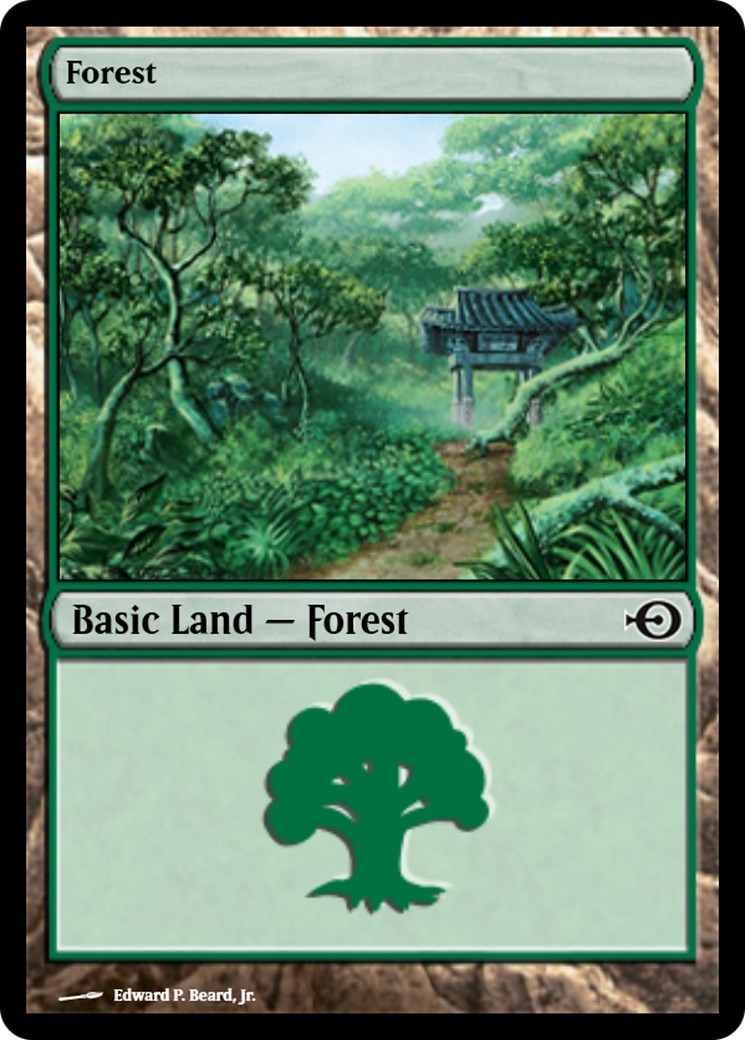 2003 Magic: The Gathering Magic Online Promos Forest #251 trading card