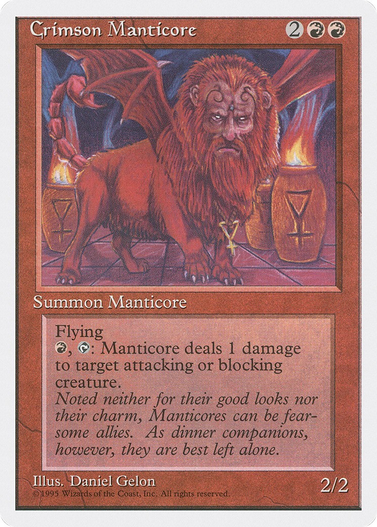 Crimson Manticore - Image 1