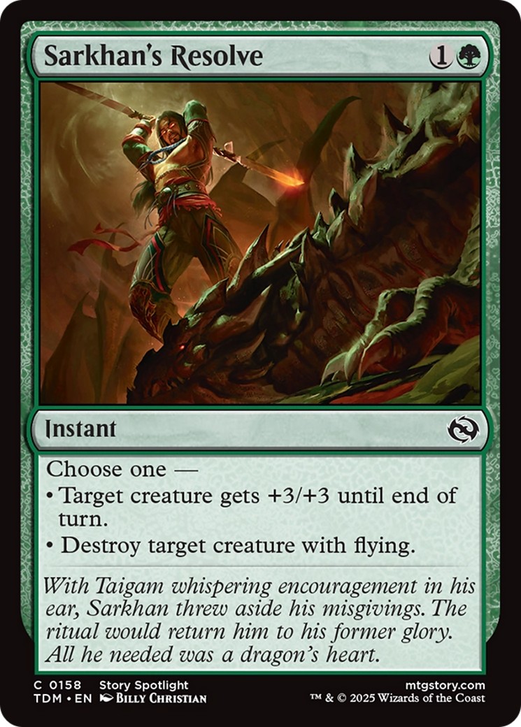 2025 Magic: The Gathering Tarkir: Dragonstorm 2025 Magic: The Gathering Tarkir: Dragonstorm #158 trading card